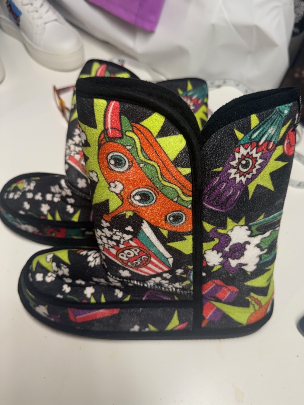 Iron Fist "Killer Munchies" Boots size 10 NWOT